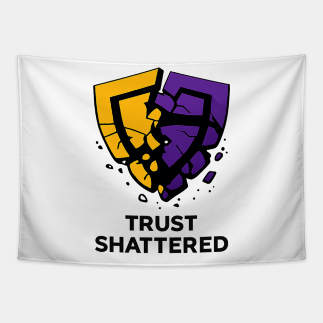 Trust Shattered Tapestry by THE CRYPTO PONZI SCHEME AVENGER