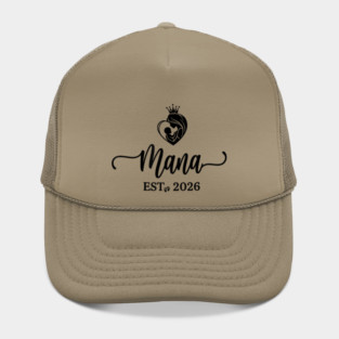 Mama Est. 2026 Expectant Mother New Mom Hat
