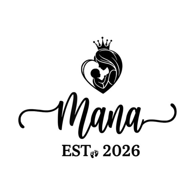 Mama Est. 2026 Expectant Mother New Mom by ArtistTee ⭐⭐⭐⭐⭐
