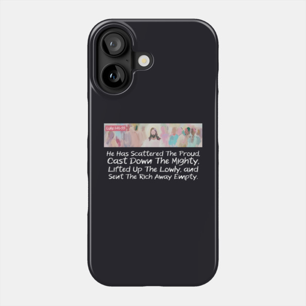 He Has Scattered The Proud Phone Case by Charles's Store 8