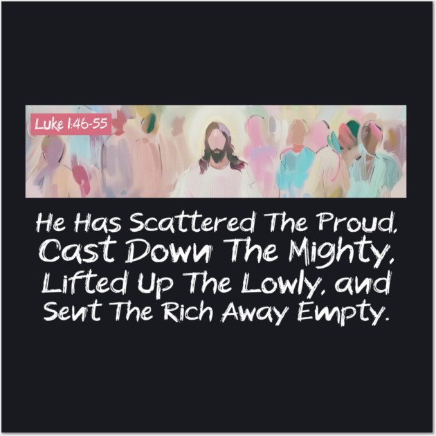 He Has Scattered The Proud Wall Art by Charles's Store 8