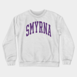 Smyrna City Pride - Vintage Lettering Crewneck Sweatshirt