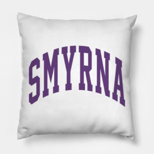 Smyrna City Pride - Vintage Lettering Pillow