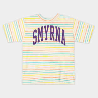 Smyrna City Pride - Vintage Lettering Kids T-Shirt