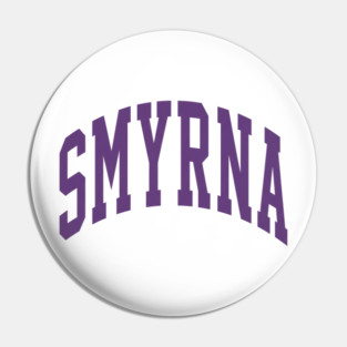 Smyrna City Pride - Vintage Lettering Pin