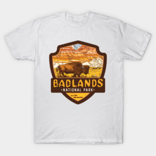 Badlands National Park One A Date With Mountain Hiking family T-Shirt