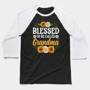 Blessed To Be Called Grandma Mothers Day Baseball T-Shirt