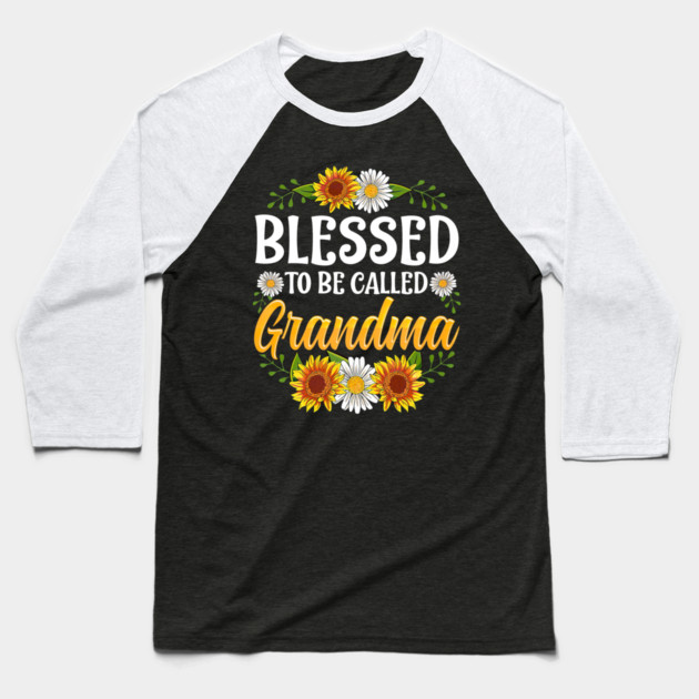 Blessed To Be Called Grandma Mothers Day Baseball T-Shirt by yangho