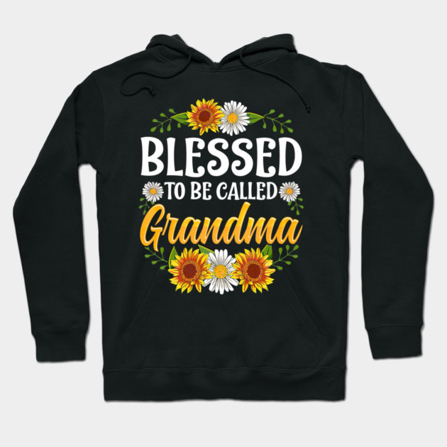 Blessed To Be Called Grandma Mothers Day Hoodie by yangho