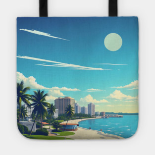 Fort Lauderdale Florida Beach, Spring Break Gift Tote