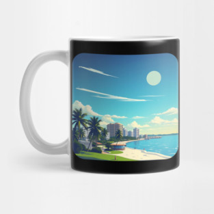 Fort Lauderdale Florida Beach, Spring Break Gift Mug