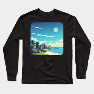 Fort Lauderdale Florida Beach, Spring Break Gift Long Sleeve T-Shirt