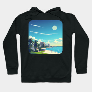 Fort Lauderdale Florida Beach, Spring Break Gift Hoodie