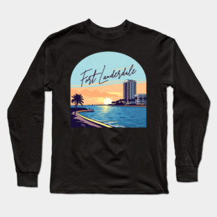 Fort Lauderdale Long Sleeve T-Shirt