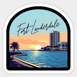 Fort Lauderdale Sticker