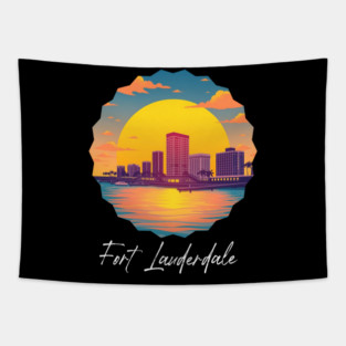 Fort Lauderdale, Florida Tapestry