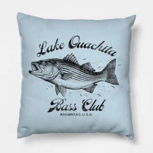 Lake Ouachita Bass Club Pillow