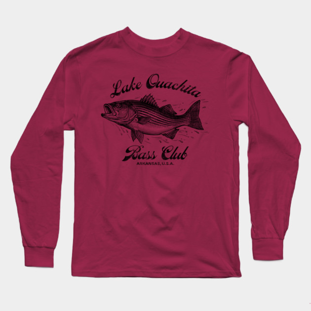 Lake Ouachita Bass Club Long Sleeve T-Shirt by rt-shirts