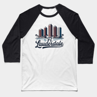 Ft. Lauderdale, Fort Lauderdale Florida Baseball T-Shirt