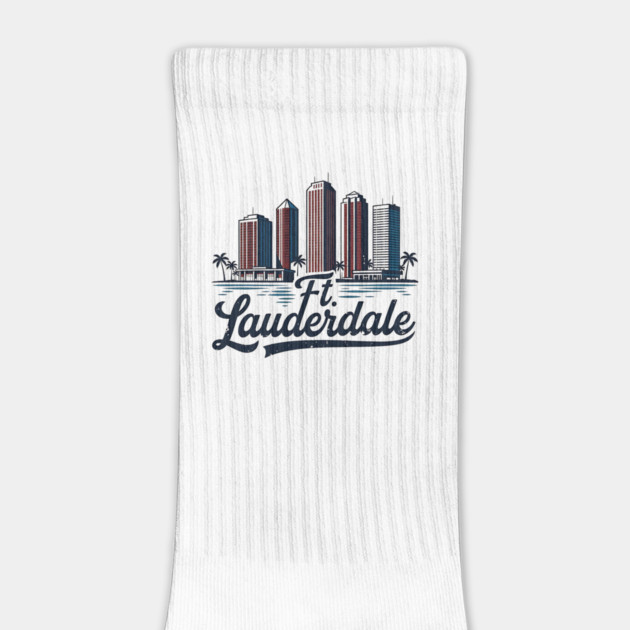 Ft. Lauderdale, Fort Lauderdale Florida by Pixel Threads 