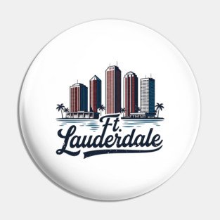 Ft. Lauderdale, Fort Lauderdale Florida Pin