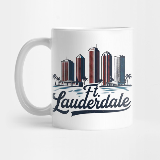 Ft. Lauderdale, Fort Lauderdale Florida by Pixel Threads 
