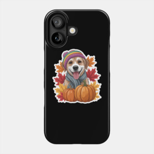 Autumn Fall Otterhound Dog Owner Thanksgiving Mom Dad Cozy Phone Case