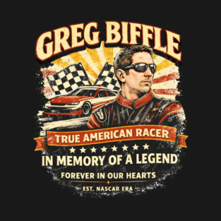 True American Racer, Greg-Biffle T-Shirt
