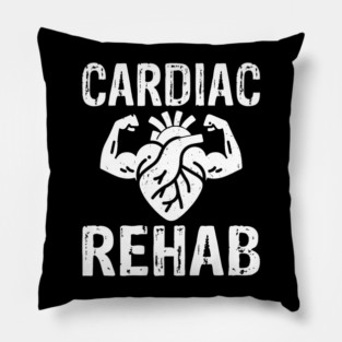 Cardiac Rehab Heart Recovery Cardiology Nurse Pillow