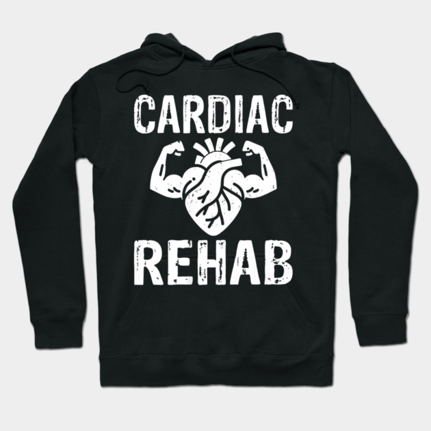 Cardiac Rehab Heart Recovery Cardiology Nurse Hoodie by yangho