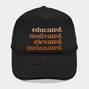 Education Is Freedom Black Teacher Books Afro Pride Design For Women Hat
