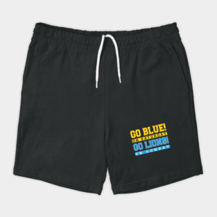 Go Blue! on Saturday Go Lions! on Sunday Shorts