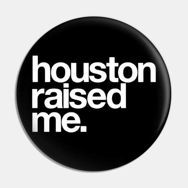 Houston Raised Me Minimal City Pride Pin by Donald's Store 2