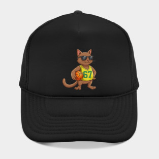 Cat Basketball 67 Gen Alpha Slang Sports Hat