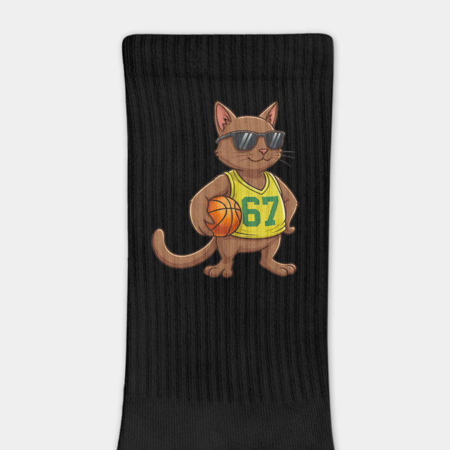 Cat Basketball 67 Gen Alpha Slang Sports by yangho