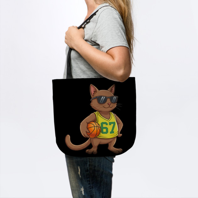 Cat Basketball 67 Gen Alpha Slang Sports by yangho