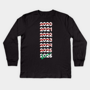 2026 Will Be My Year Kids Long Sleeve T-Shirt