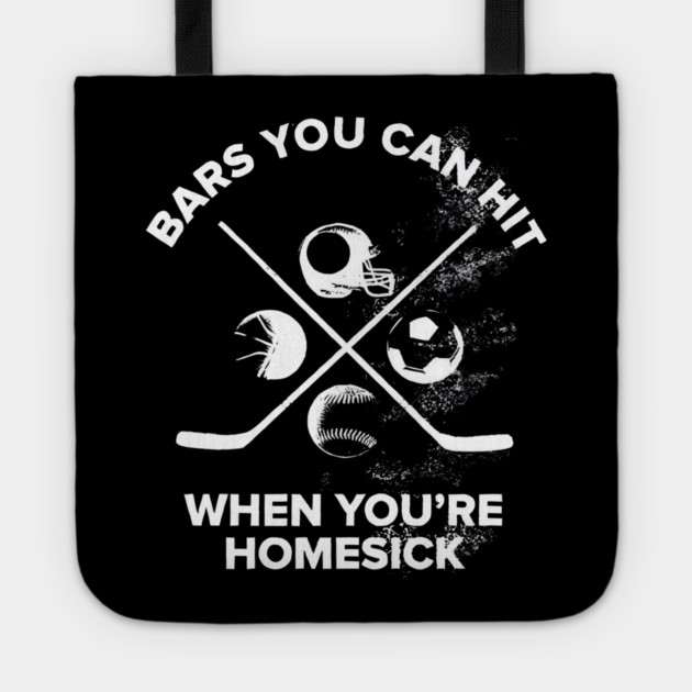 Bars You Can Hit When You’re Homesick Sports Jok Tote by Donald's Store 2