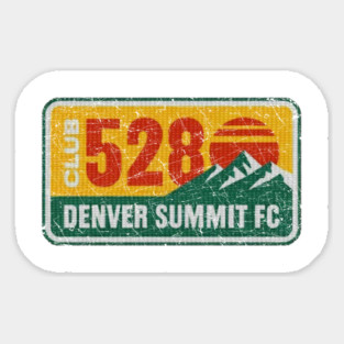 Denver summit vintage Sticker