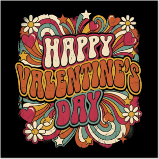 Happy Valentine's Day Posters and Art