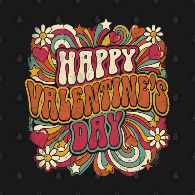 Happy Valentine's Day by Creatifly Graphic Tees
