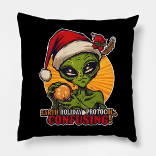 EARTH HOLIDAY PROTOCOL CONFUSING! Pillow