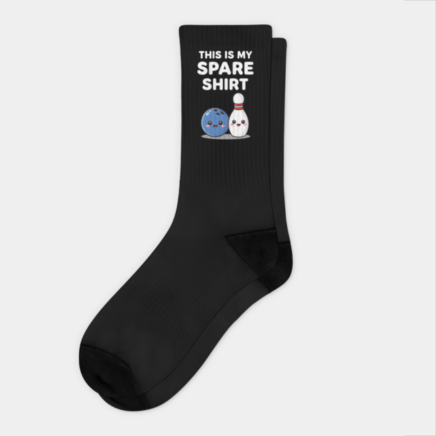 This Is My Spare Shirt Bowling Lover Socks by ArtistTee ⭐⭐⭐⭐⭐