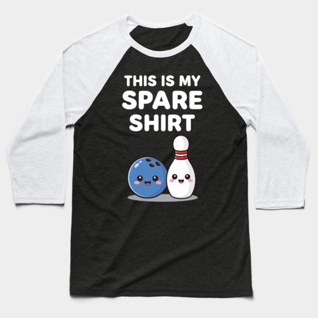 This Is My Spare Shirt Bowling Lover Baseball T-Shirt by ArtistTee ⭐⭐⭐⭐⭐