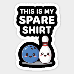 This Is My Spare Shirt Bowling Lover Magnet