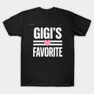 Gigi's Favorite Grandma Love T-Shirt