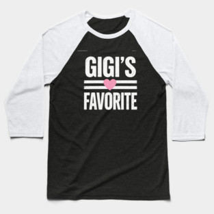 Gigi's Favorite Grandma Love Baseball T-Shirt
