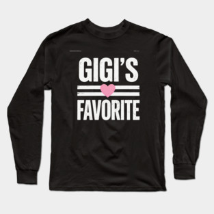 Gigi's Favorite Grandma Love Long Sleeve T-Shirt