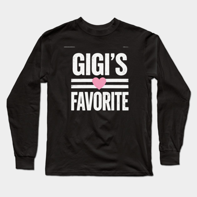 Gigi's Favorite Grandma Love Long Sleeve T-Shirt by ArtistTee ⭐⭐⭐⭐⭐