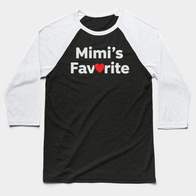 Mimi's Favorite Baseball T-Shirt by ArtistTee ⭐⭐⭐⭐⭐